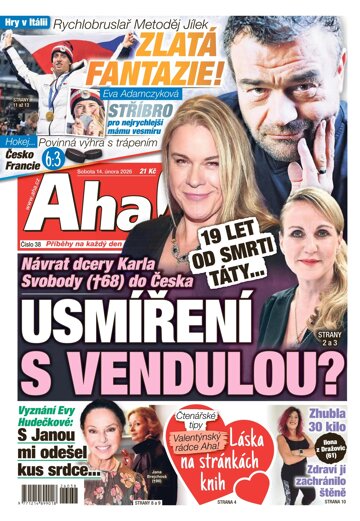 Obálka e-magazínu AHA! 14.2.2026