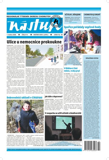 Obálka e-magazínu Nástup 14/26