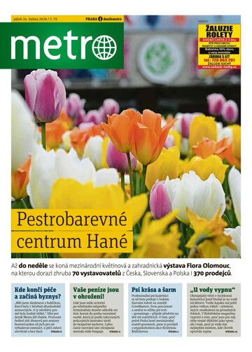 Obálka e-magazínu deník METRO 24.4.2026