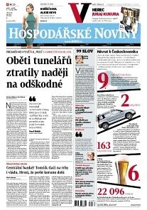 Obálka e-magazínu Hospodářské noviny 003 - 4.1.2013