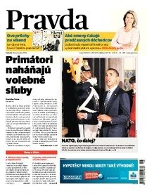 Obálka e-magazínu Pravda 20.11.2010