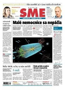 Obálka e-magazínu SME 9.10.2013