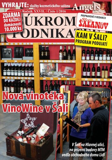 Obálka e-magazínu Súkromný podnikateľ 1/2016