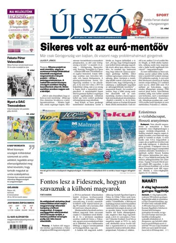 Obálka e-magazínu Új Szó 31.7.2017