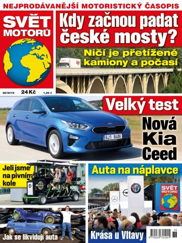Obálka e-magazínu Svět motorů 36/2018