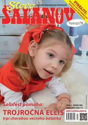 Obálka e-magazínu Slovo Šaľanov 3/2019