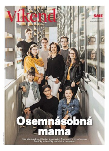 Obálka e-magazínu SME Víkend 10/8/2019