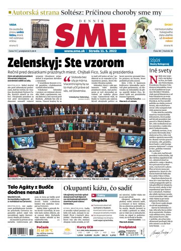 Obálka e-magazínu SME 11-5-2022