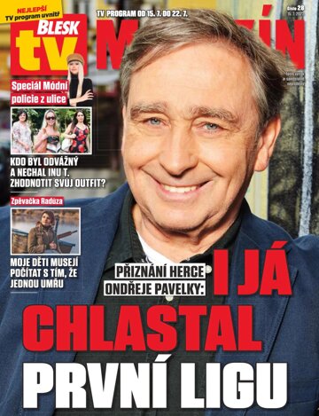 Obálka e-magazínu Příloha Blesk s TV magazínem - 15.7.2022
