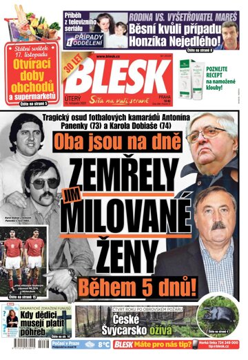 Obálka e-magazínu Blesk 15.11.2022