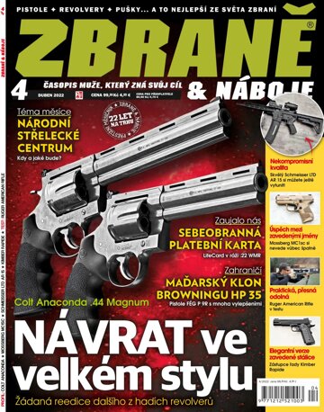 Obálka e-magazínu Zbraně & náboje 4/22