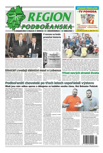 Obálka e-magazínu Region Podbořanska 45/2022
