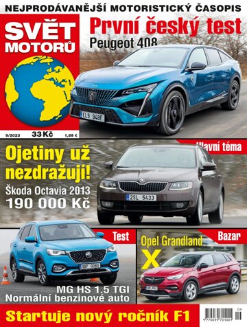 Obálka e-magazínu Svět motorů 9/2023