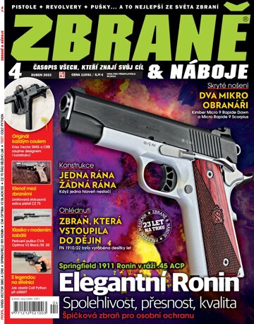 Obálka e-magazínu Zbraně & náboje 4/23