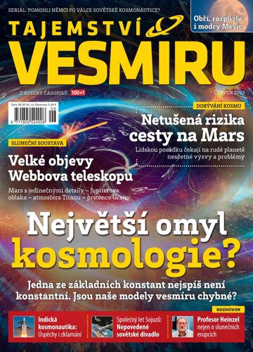 Obálka e-magazínu Tajemství Vesmíru 6/2023