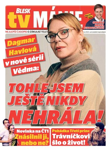 Obálka e-magazínu Blesk Tv manie 10.6.2023