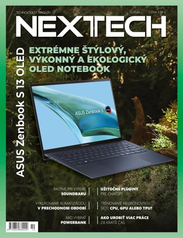 Obálka e-magazínu NEXTECH 10/2023