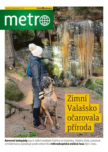 Obálka e-magazínu deník METRO 23.1.2024