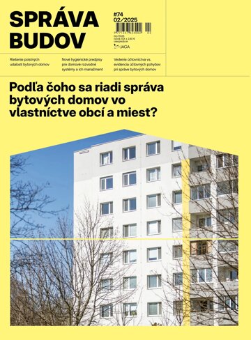 Obálka e-magazínu Správa budov 2/2025