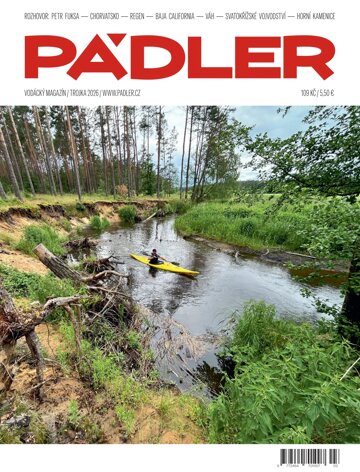Obálka e-magazínu Pádler 3/2026