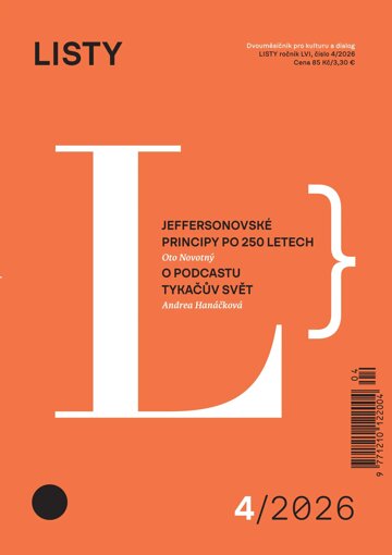 Obálka e-magazínu Listy 4/2026