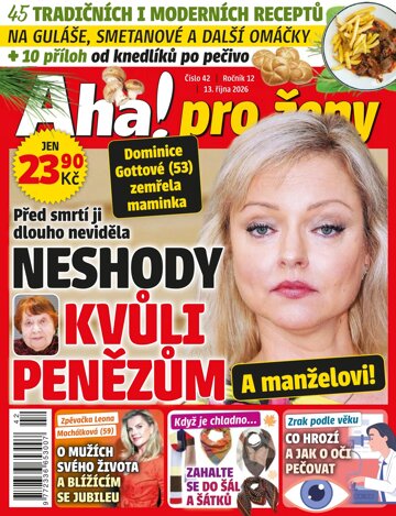 Obálka e-magazínu AHA! pro ženy 42/2026