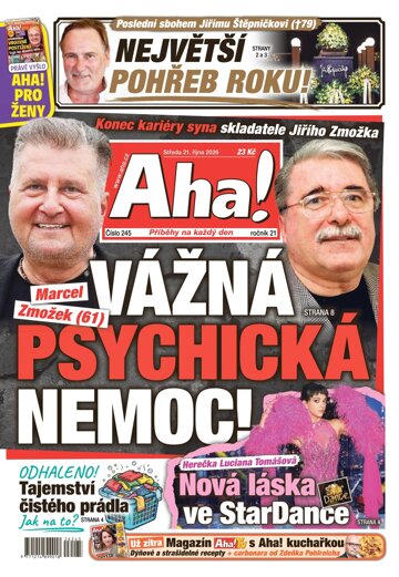 Obálka e-magazínu AHA! 21.10.2026