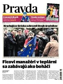 Obálka e-magazínu Pravda 11.2.2010