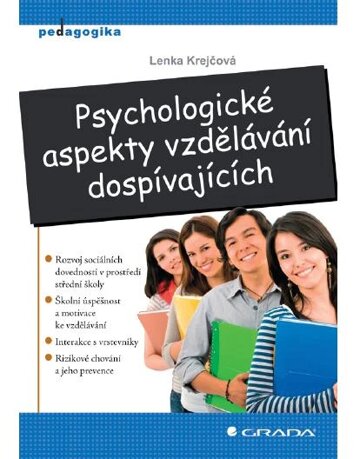 Obálka knihy Psychologické aspekty vzdělávání dospívajících