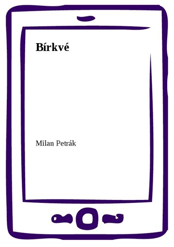 Obálka knihy Bírkvé