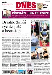 Obálka e-magazínu MF Dnes 23.8.2014