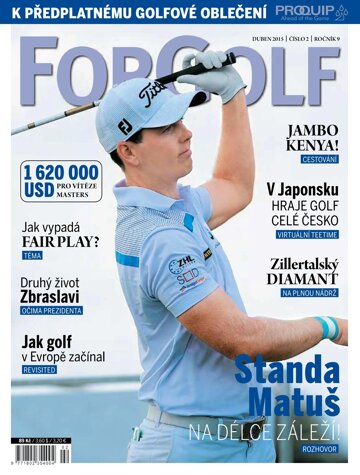 Obálka e-magazínu ForGolf 4/2015