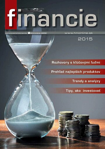 Obálka e-magazínu Financie 2015