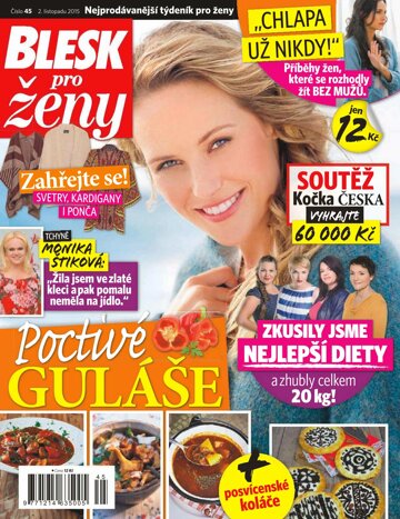 Obálka e-magazínu Blesk pro ženy 2.11.2015