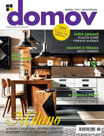 Obálka e-magazínu Domov 6/2016