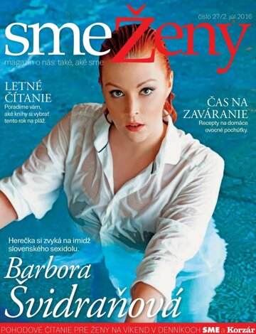 Obálka e-magazínu SME ženy 2/7/2016