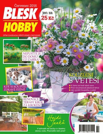 Obálka e-magazínu Blesk Hobby 7/2016