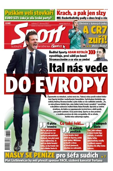 Obálka e-magazínu Sport 17.6.2017