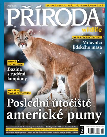 Obálka e-magazínu Příroda 1-2/2018