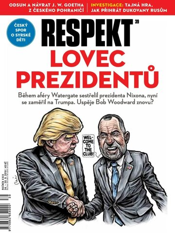 Obálka e-magazínu Respekt 39/2018