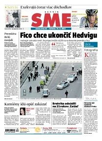Obálka e-magazínu SME 25.8.2012