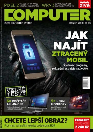 Obálka e-magazínu Computer 3/2018