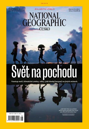 Obálka e-magazínu National Geographic 8/2019