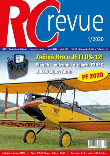 Obálka e-magazínu RC revue 1/2020