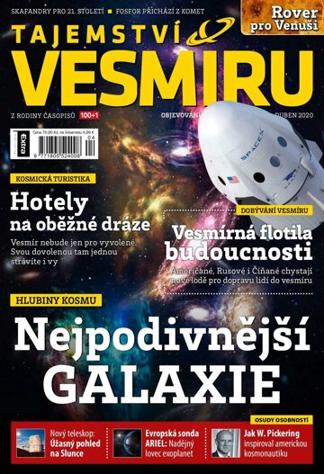 Obálka e-magazínu Tajemství Vesmíru 4/2020