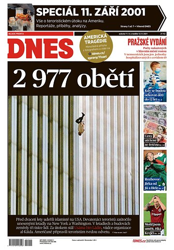 Obálka e-magazínu MF Dnes 11.9.2021