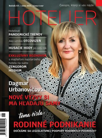 Obálka e-magazínu Hotelier zima 2021