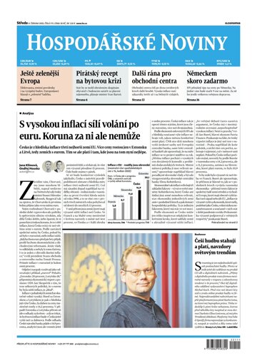 Obálka e-magazínu Hospodářské noviny 111 - 8.6.2022