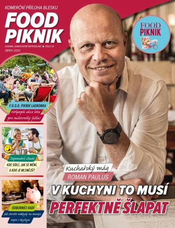 Obálka e-magazínu Příloha Blesk FOOD PIKNIK - 24.8.2022