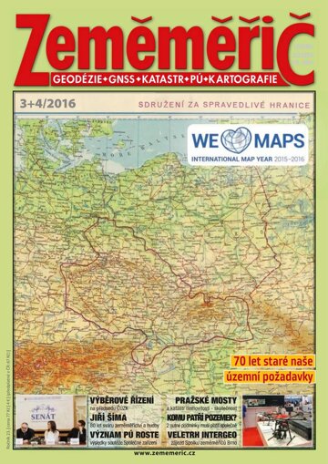 Obálka e-magazínu Zeměměřič Ze 03+04-2016